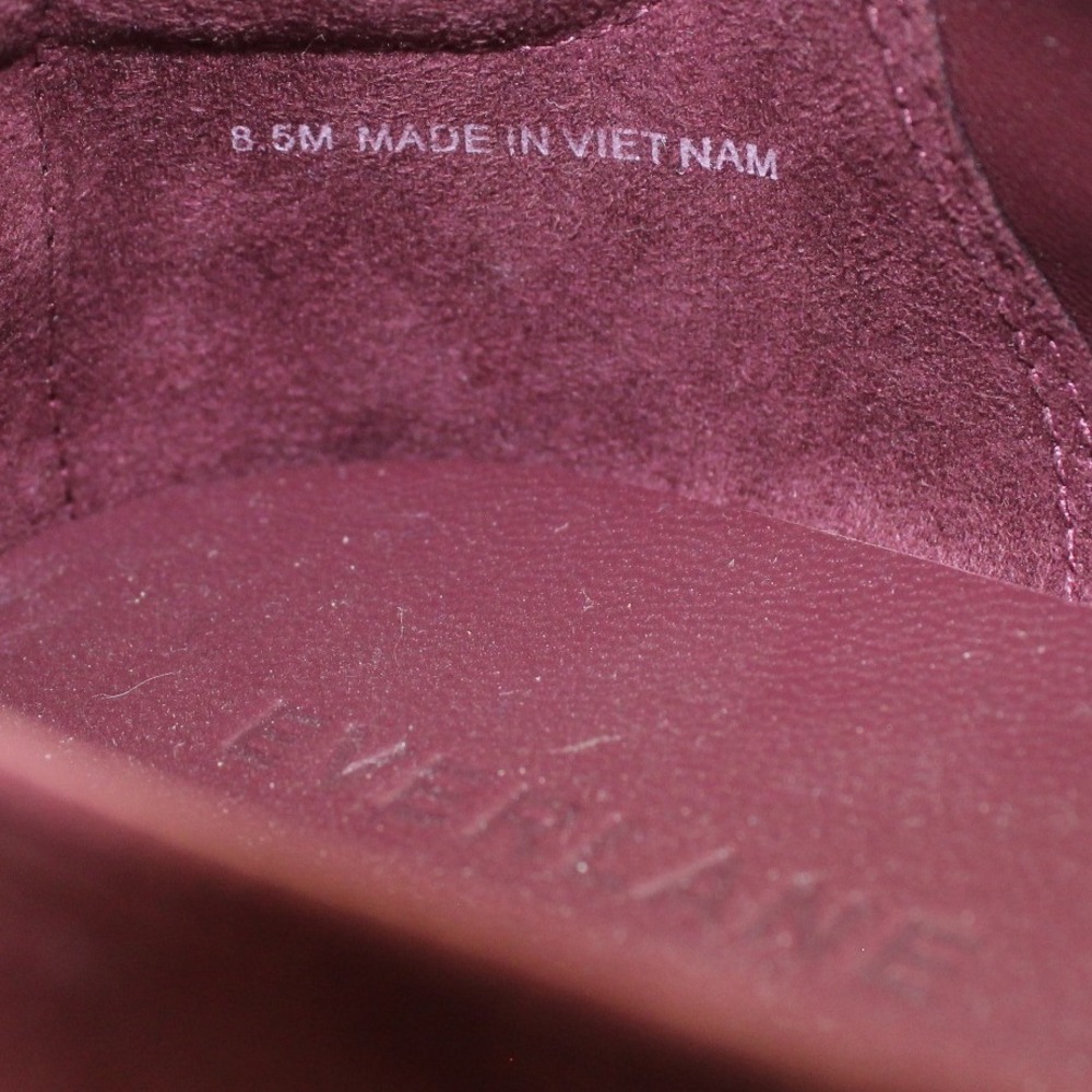 Everlane Day Glove‎ Ballet Flats in Bordeaux Suede SZ 8.5 - Picture 7 of 8